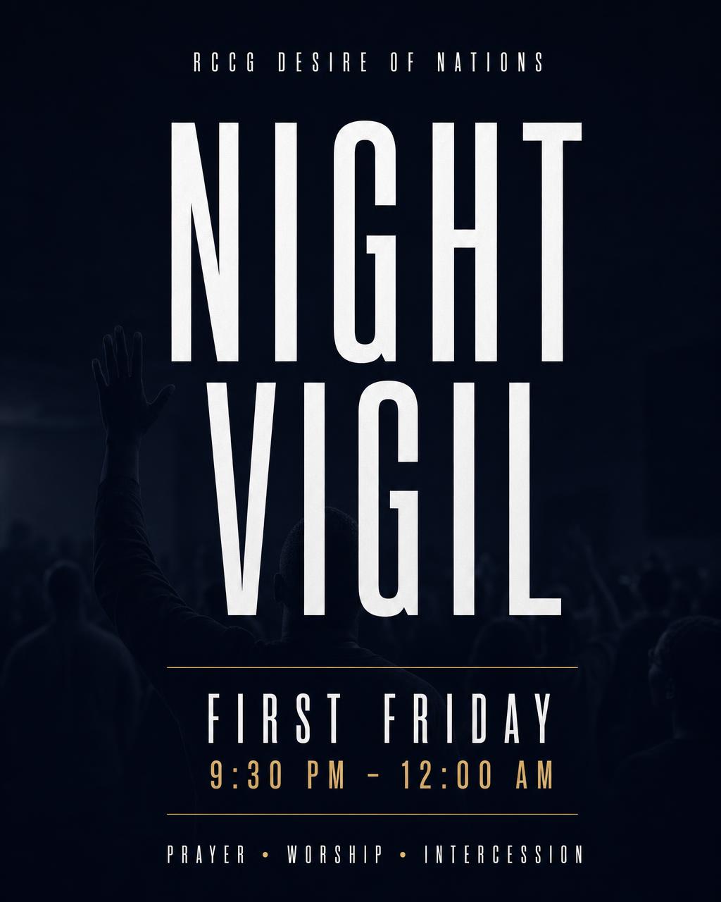 Night Vigil flyer